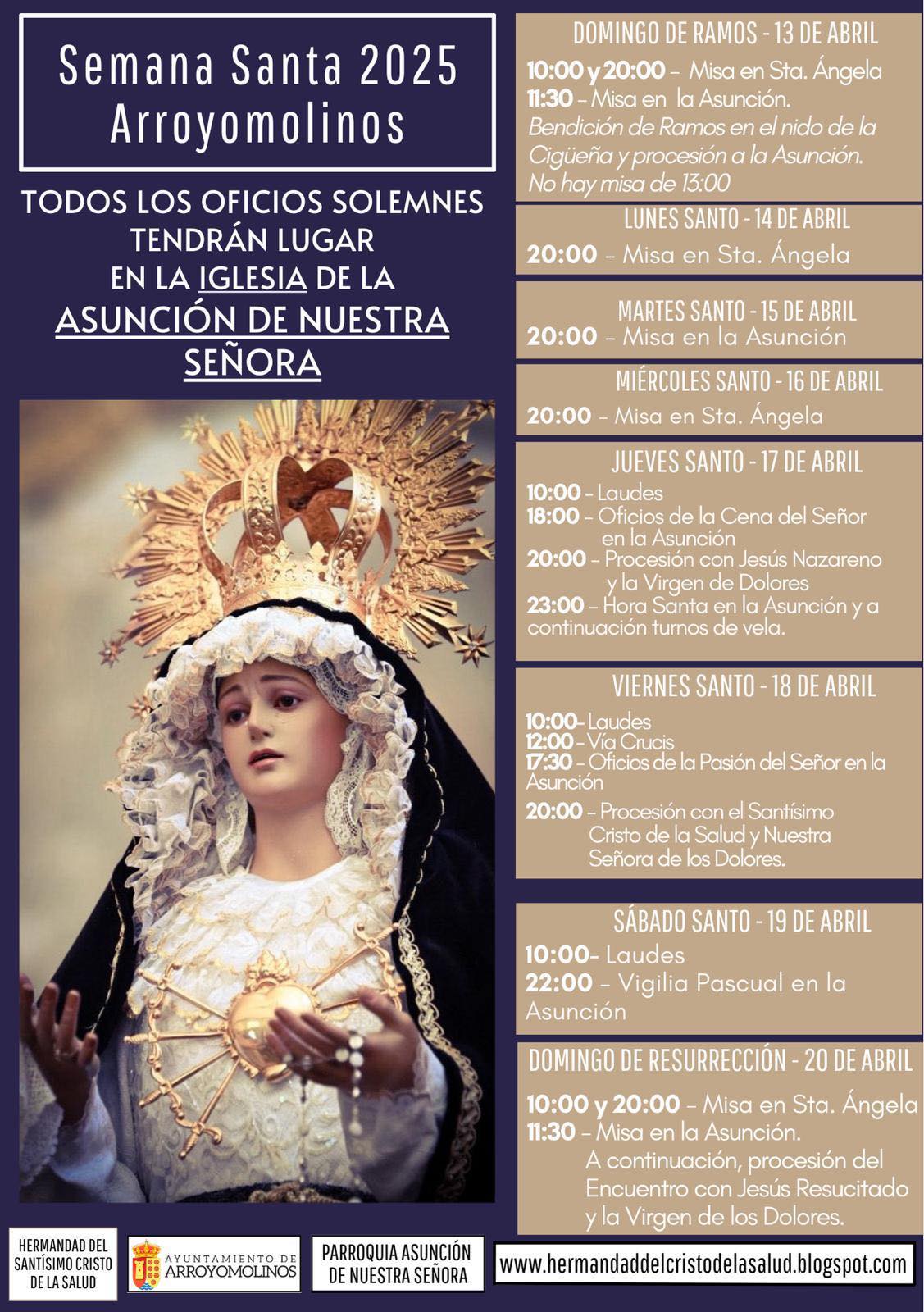 Semana Santa en Arroyomolinos 2025 Arroyomolinos